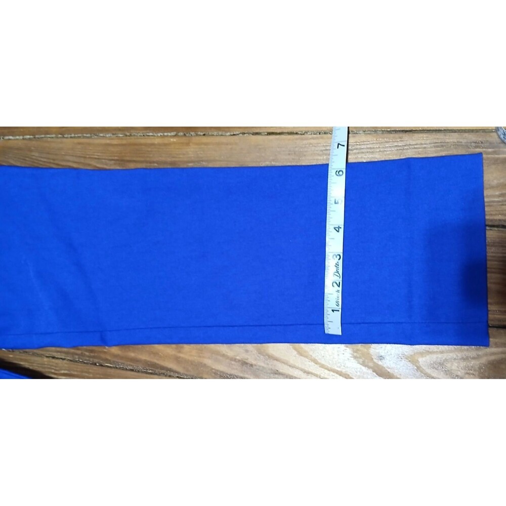 Chicos Dress pants Blue  Straight Leg 4R - Picture 6 of 7